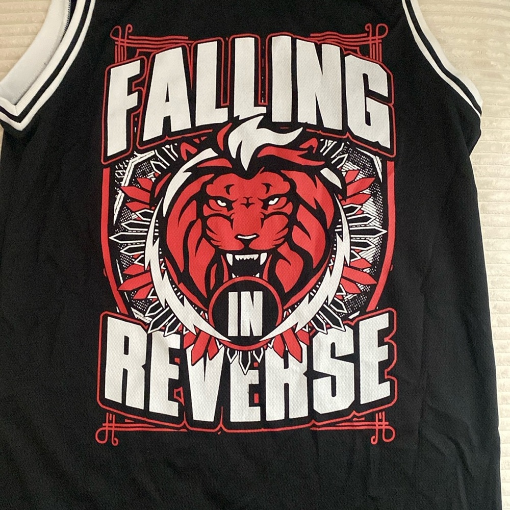 Falling In Reverse basketball jersey